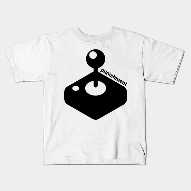 punishment Kids T-Shirt by RehdPanda